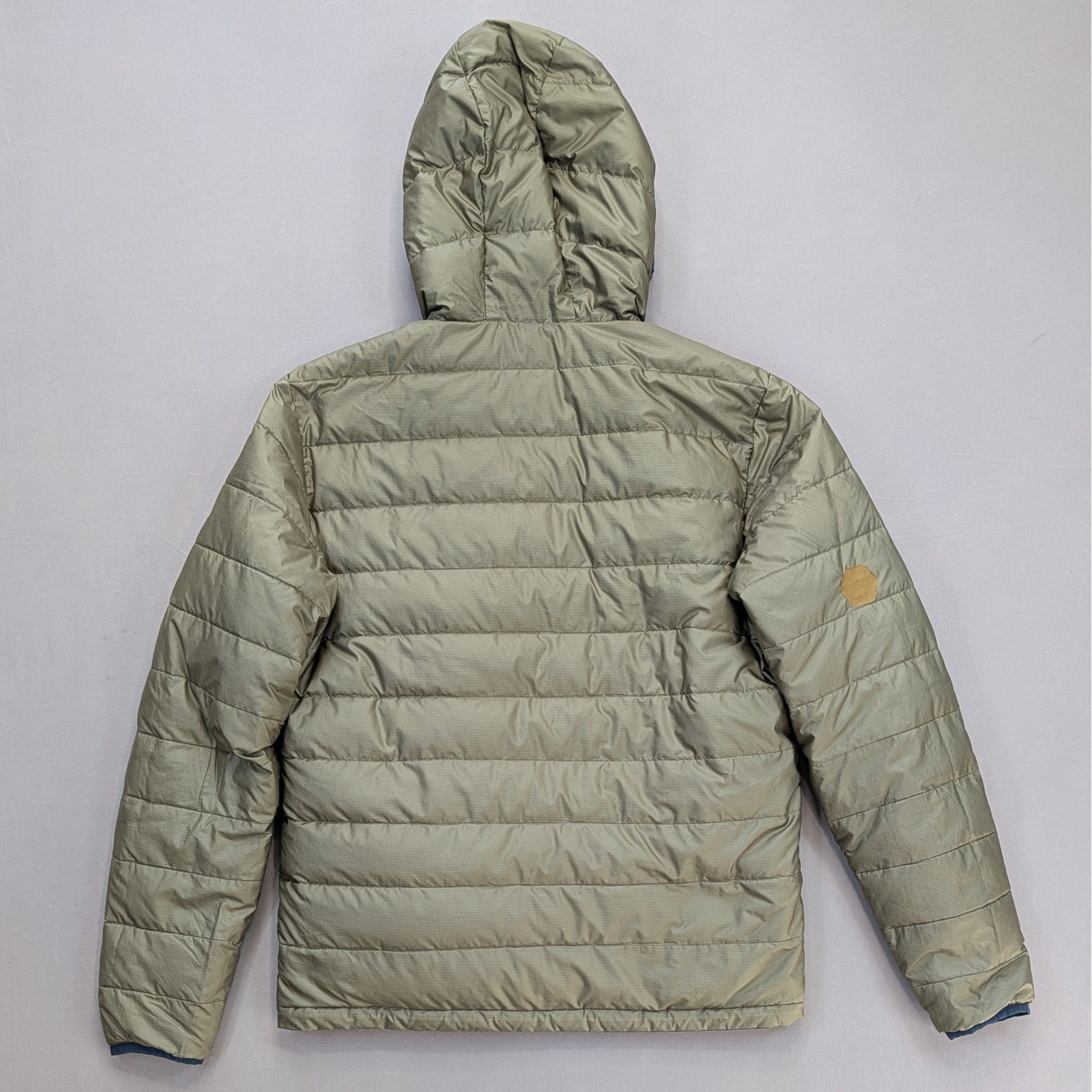 Outerknown Reversible Down Jacket Mens M Hooded P… - image 4