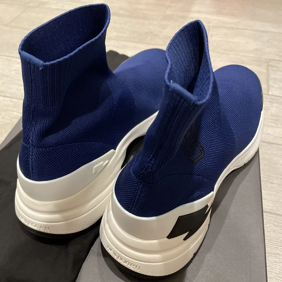 Talla EU42- Zapatilla deportiva calcetín Neil Barret Bolt BCT906-X9004 Foto 3 de 4