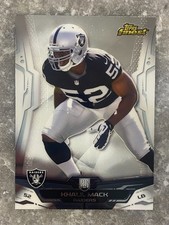 Khalil Mack Raiders 2014 Topps Finest Rookie RC #119