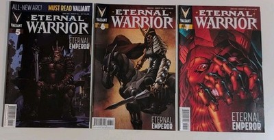 Eternal Warrior #5 #6 #7 Valiant Comics 2013 Comic Book Lot NICE!