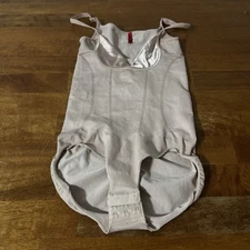 Spanx Shapewear Bodysuit Compression Beige Nude Women’s Size Medium