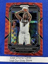 2023 #116 Natasha Howard WNBA Panini Prizm Basketball Ruby Wave Prizm Wings