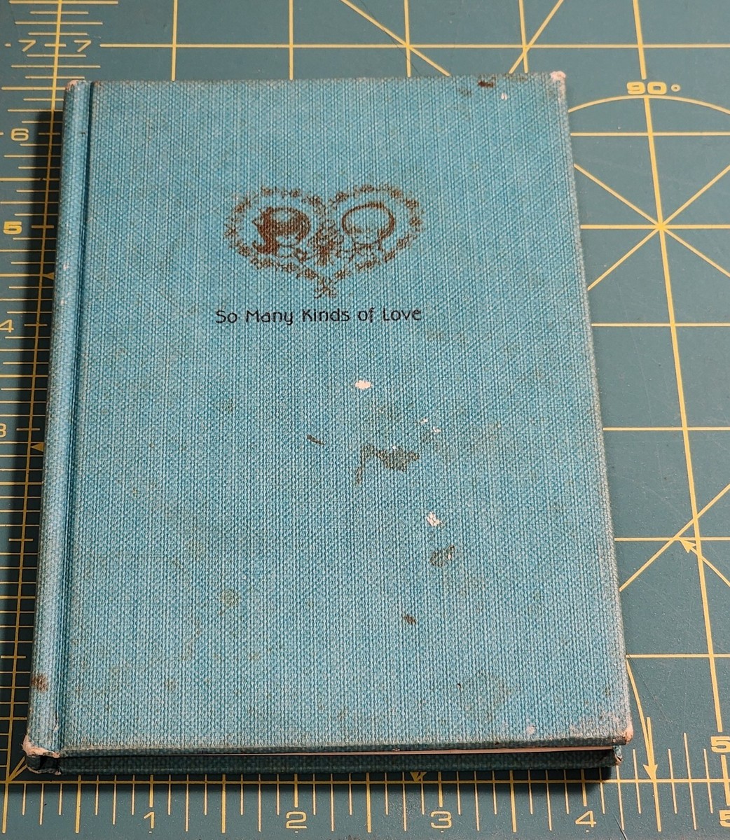 【売り切れ】So Many Kinds of Love 1968年 ホールマーク Hallmark Editions So Many Kinds of Love 1968 Dean Walley Hardcover