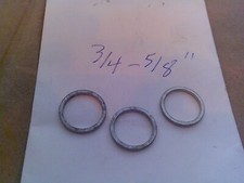 THREE !! Saw Blade Bushing 3/4 to 5/8