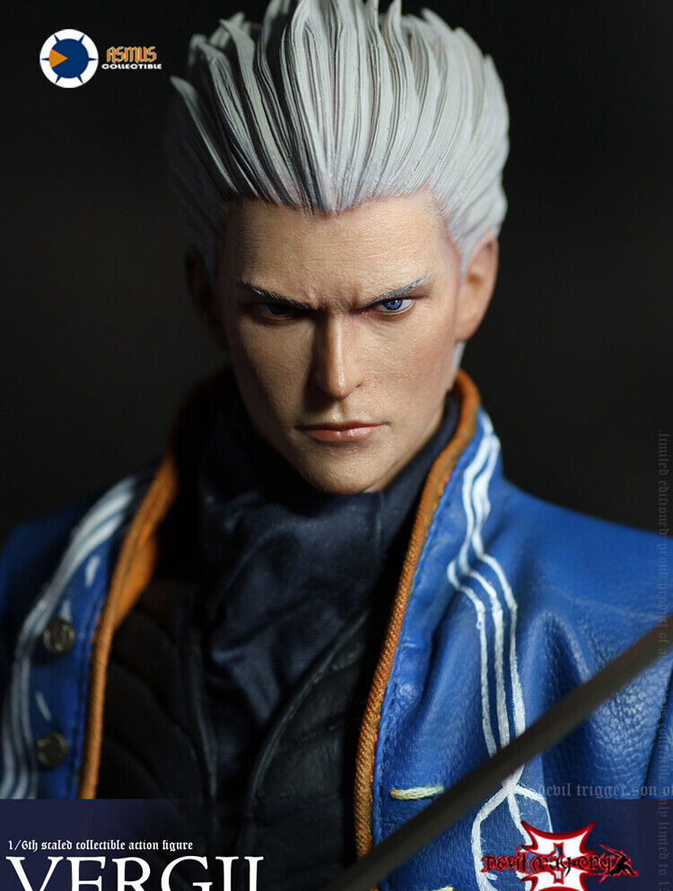 Stock Original Genuine ASMUS TOYS Vergil DMC002 Devil May Cry 3 1/6 Vergil  Movable Sculpture Game Doll Anime Toys Ornament Model - AliExpress