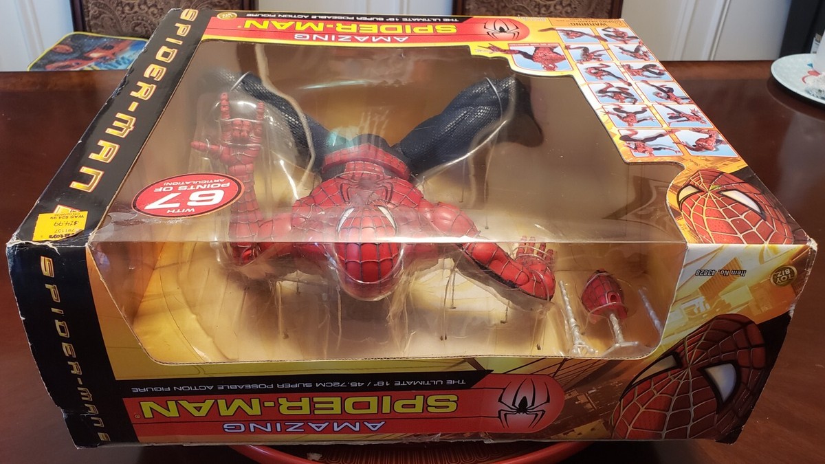NEW TOY BIZ Amazing Spider-Man 2 figure 18-inch. 67 POA NEW TOY BIZ Amazing Spider-Man 2 figure 18-inch. 67 POA