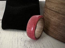 handmade wood ring size 8 new