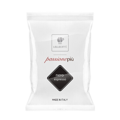 Lollo Caffè Passione Espresso, Miscela Nera- 300 Capsule - Compatibili Con Le Macchine Ad Uso Domestico Nespresso - Foto 4