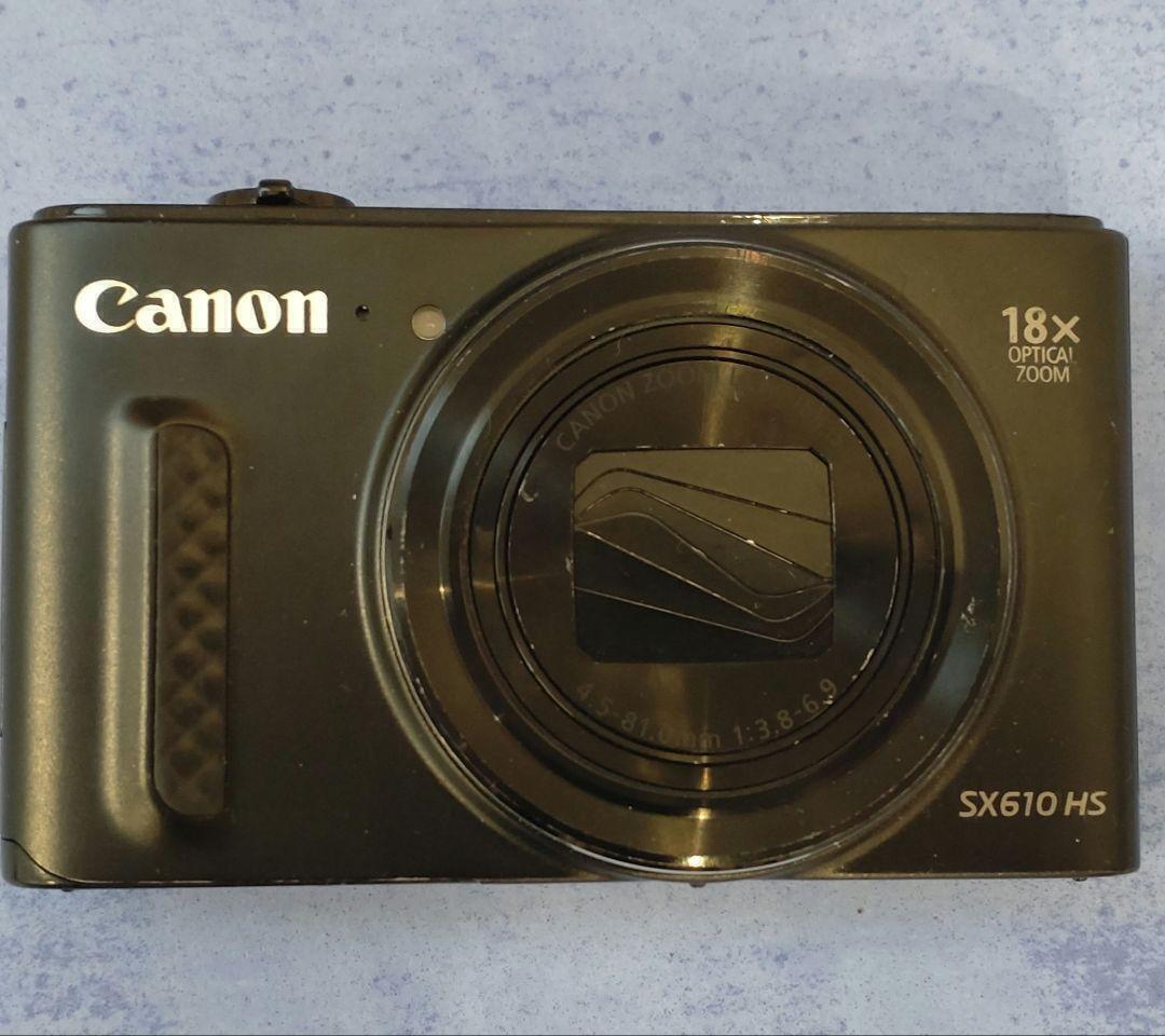 Canon Digital Camera PowerShot SX610 HS Black Optical 18x Zoom PSSX610HS