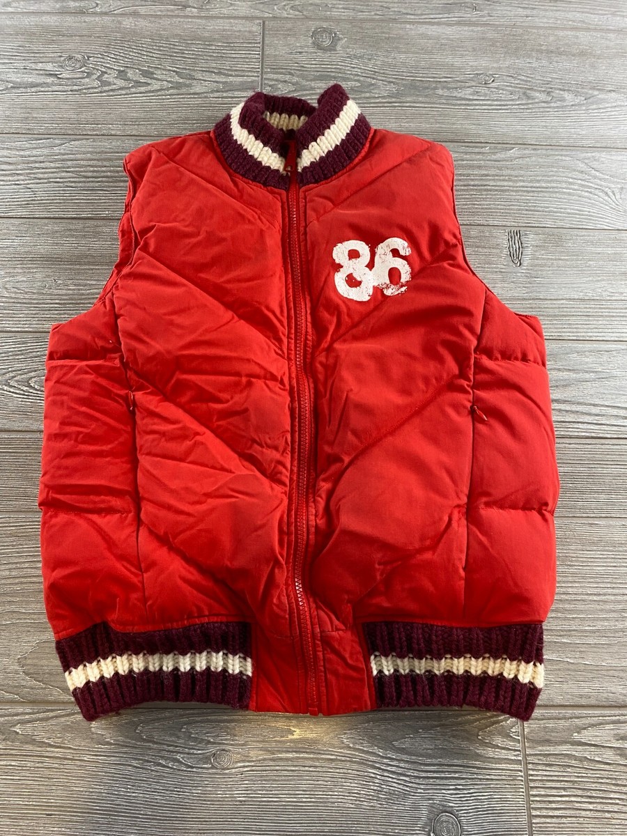 Victorias Secret Pink Vest True Pink Love Red Full Zip 