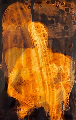 Tonito Original art painting.Organic realism.APPARITION 2.Surreal ghost figures