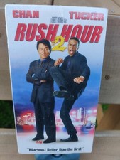 Rush Hour 2 VHS, 2001 Jackie Chan, Chris Tucker New