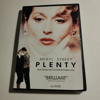 Plenty (DVD, 2010) Meryl Streep Charles Dance Tracey Ullman John Gielgud
