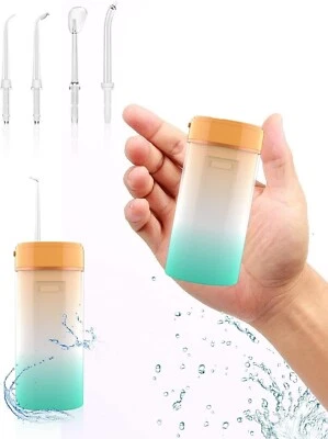 DDKJ Water Flosser for Teeth Cordless, Portable Electric Flosser 4 Modes