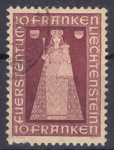 Liechtenstein 1941 Madonna von Dux Mi#197 used