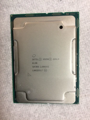 Intel Xeon Gold 6138 2.0 GHz 20 Cores SR3B5 CD8067303406100