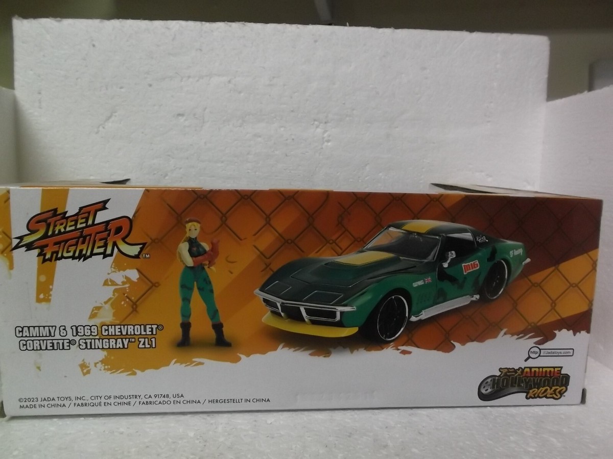 JADA STREET FIGHTER CAMMY & 1969 CHEVROLET CORVETTE STINGRAY ZL1 1