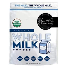 Healthier Comforts Organic Whole Milk Powder | Certified USDA Organic Powdere...