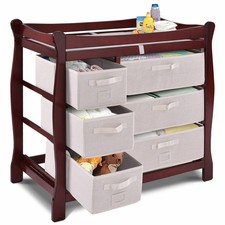 badger corner changing table