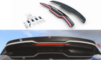 CUP Dachspoiler Ansatz Schwarz FüR Audi RS3 8V 8VA A3 Heck Aufsatz Spoiler V2