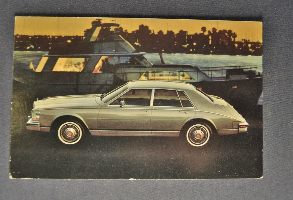 1984 Cadillac Seville Sedan Postcard Excellent Original 84 | eBay