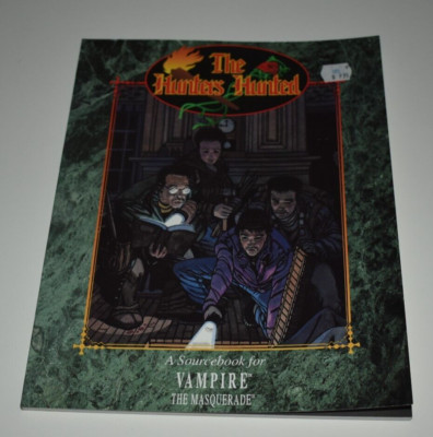 1992 Vampire The Masquerade ~ The Hunters Hunted ~ White Wolf WW2205 rpg Book