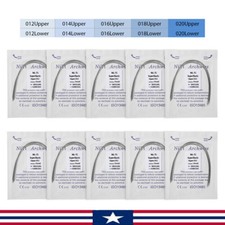 USA Dental Alambre de Ortodoncia El stico Niti Arco Alambre Redondo Ovoide