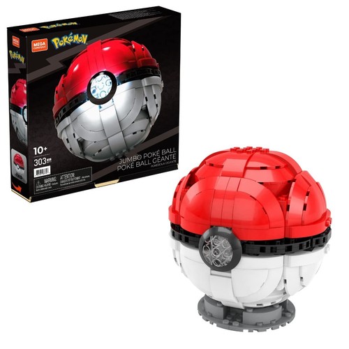 MEGA CONSTRUX Pokemon Jumbo Monster Ball 8 years old and up HBF53 eBay