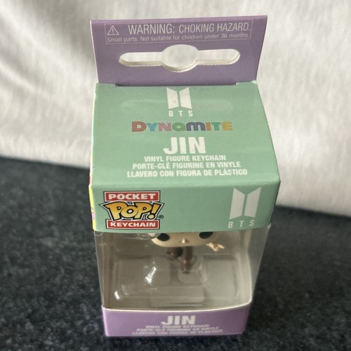 BTS Dynamite Jin Funko Pocket Pop! Llavero ENVÍO RÁPIDO K-Pop - Imagen 5 de 6