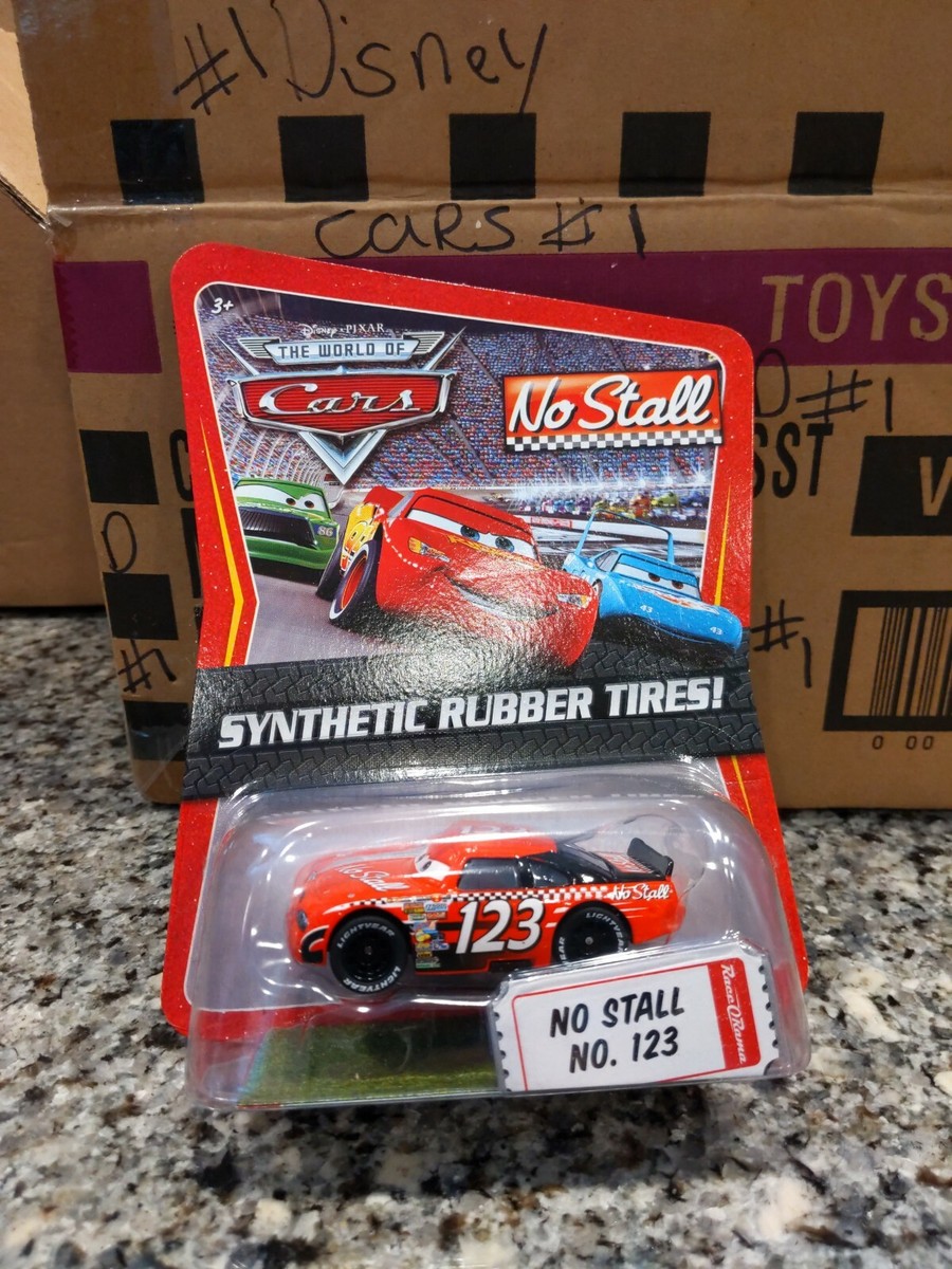 Disney Pixar Cars World of Cars No Stall No. 123 With Synthetic