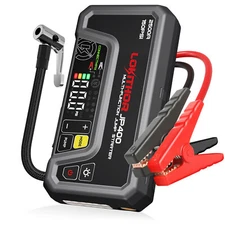 LOKITHOR JP400 Jump Starter 2500A with Air Compressor 12V Digital Pressure Gauge