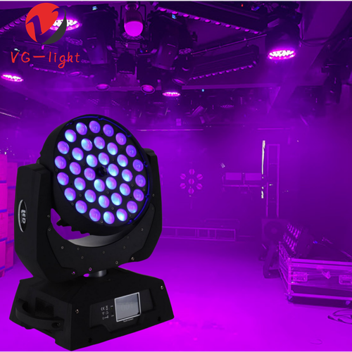 2PCS/36x18w LED Moving Head Wash Zoom Function Led Zoom Wash Stage Dj Light - Picture 2 of 11
