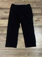 Brooks Brothers Men s Black Slacks Madison 100 Wool 35x29 Zip Fly