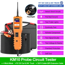 KZYEE KM10 Probe 12V 24V Car HGV Truck Electrical Circuit Tester AVO Meter