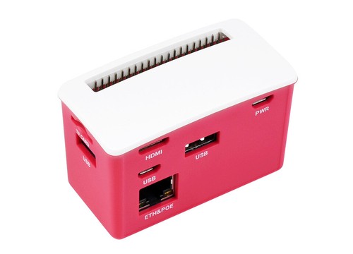 Waveshare PoE Ethernet / USB HUB BOX for Raspberry Pi Zero 3xUSB 2.0 802.3af - Picture 6 of 7