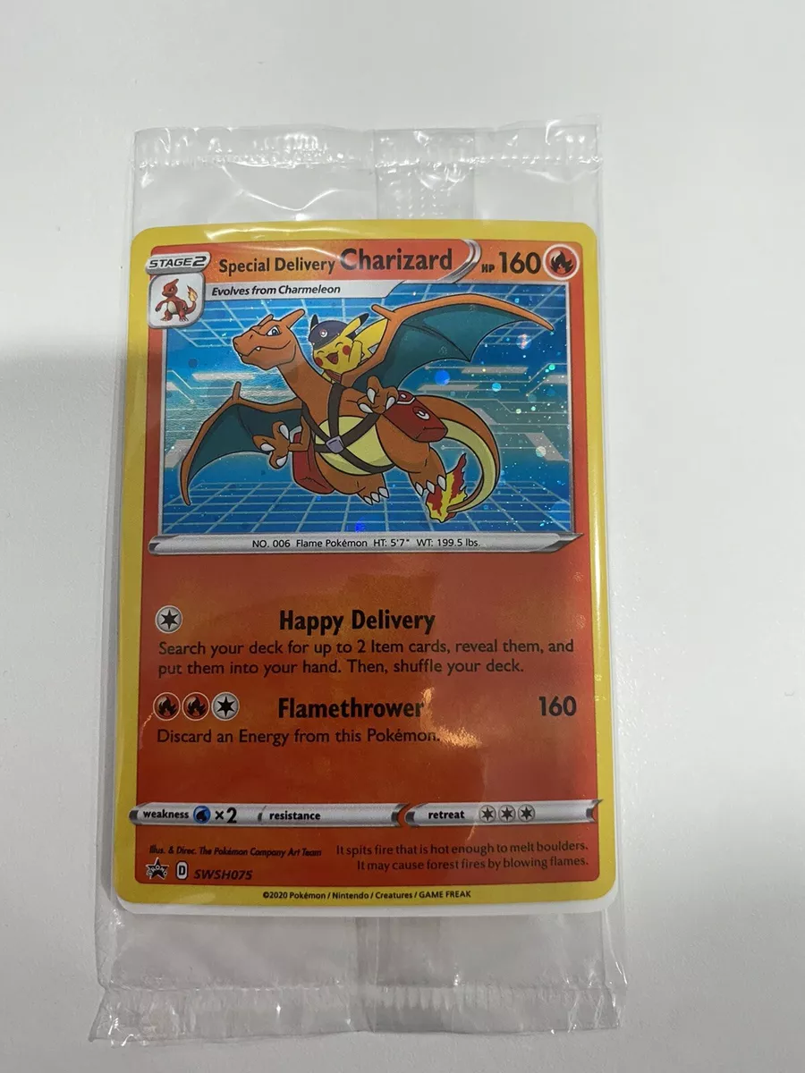 Special Delivery Charizard (SWSH075/71), Busca de Cards