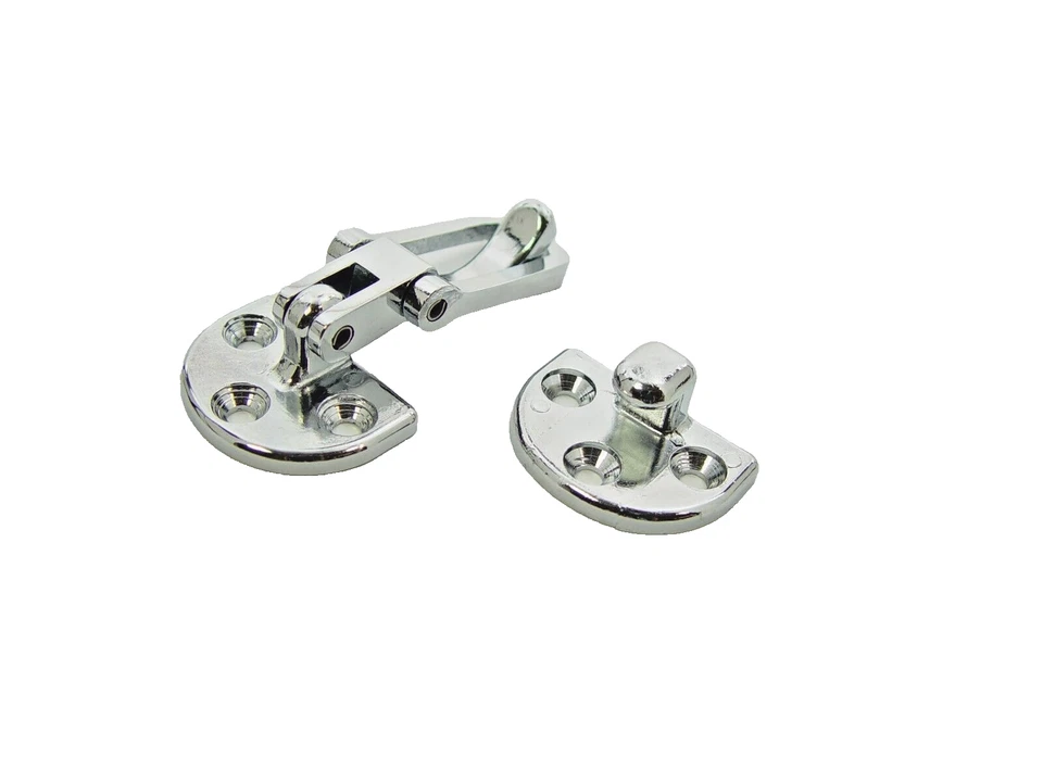 Cierre para la parte superior cromado para Volkswagen Convertible Thing 1973-1974 Foto 2 de 2