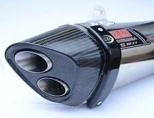 R&G Racing Black Exhaust Protector For 2012-2013 Aprilia Tuono V4R APRC