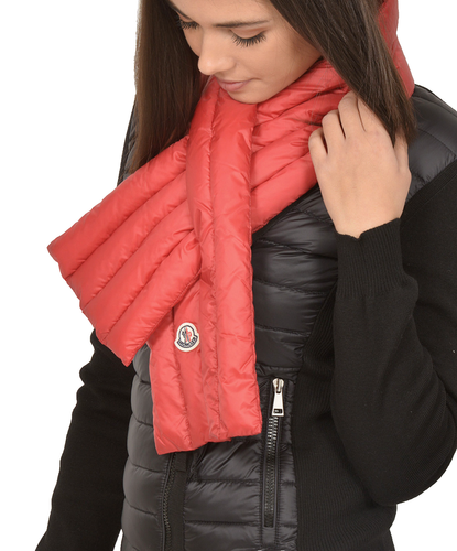 MONCLER Daunenschal Sciarpa Down Puffer Scarf Schal Mufflers Stola Gesteppte New - Bild 2 von 15