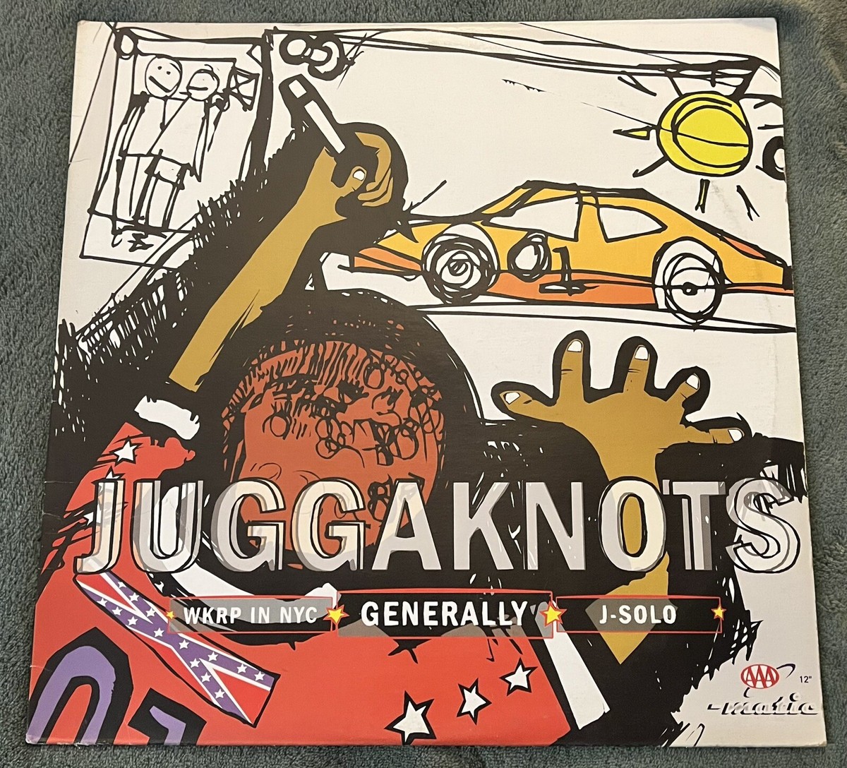 Juggaknots WKRP In NYC Generally J-Solo 12 Inch Vinyl Single Rare