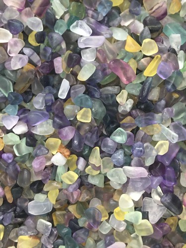 2.2LB Natural fluortie gravel Quartz crystal Reiki healing gift - Picture 10 of 11