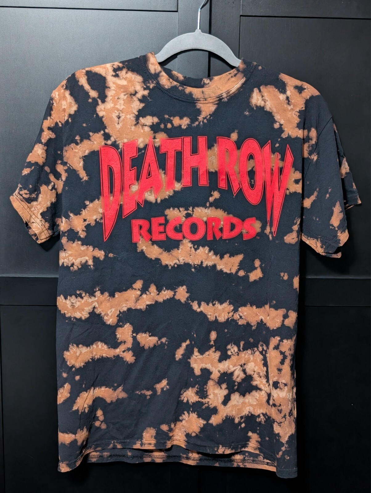 FILA T shirt grafica Death Row Records 100% cotone uomo taglia M MEDIA