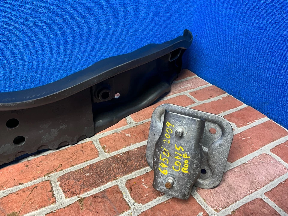 2004-2010 BMW 645CI 650CI E63 E64 para-choque traseiro reforço barra de impacto vergalhão OEM - Imagem 2 de 4