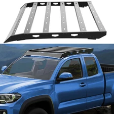 Roof Rack Cargo Luggage Carrier Steel Fits For Toyota Tacoma 2005-2023 Super Cab