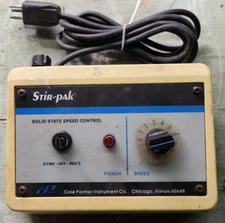 GENUINE COLE-PARMER STIR-PAK SOLID STATE SPEED CONTROL