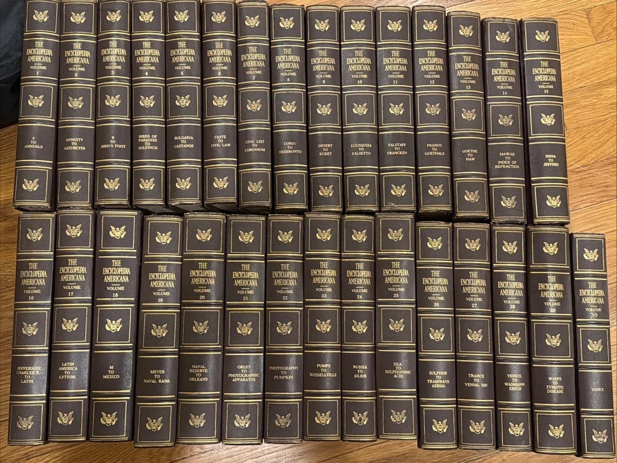 encyclopedia americana products for sale | eBay