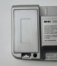 Neo Geo Pocket Color SNK Silver Console TESTED W New Batteries SEE DTLS