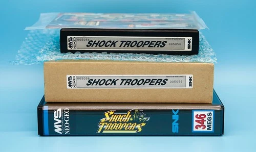 Shock Troopers US English MVS Kit • Neo Geo JAMMA Arcade • SNK Saurus ~ Contra