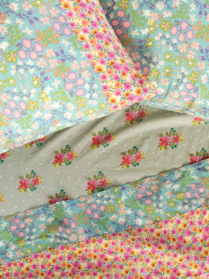 NATURAL LIFE Sooo Soft Cotton SHEET SET Queen Serene NWT (MSRP 119.00) - Image 2 of 4