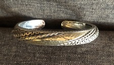 JAI John Hardy Sterling Silver 14K Gold Hamme...